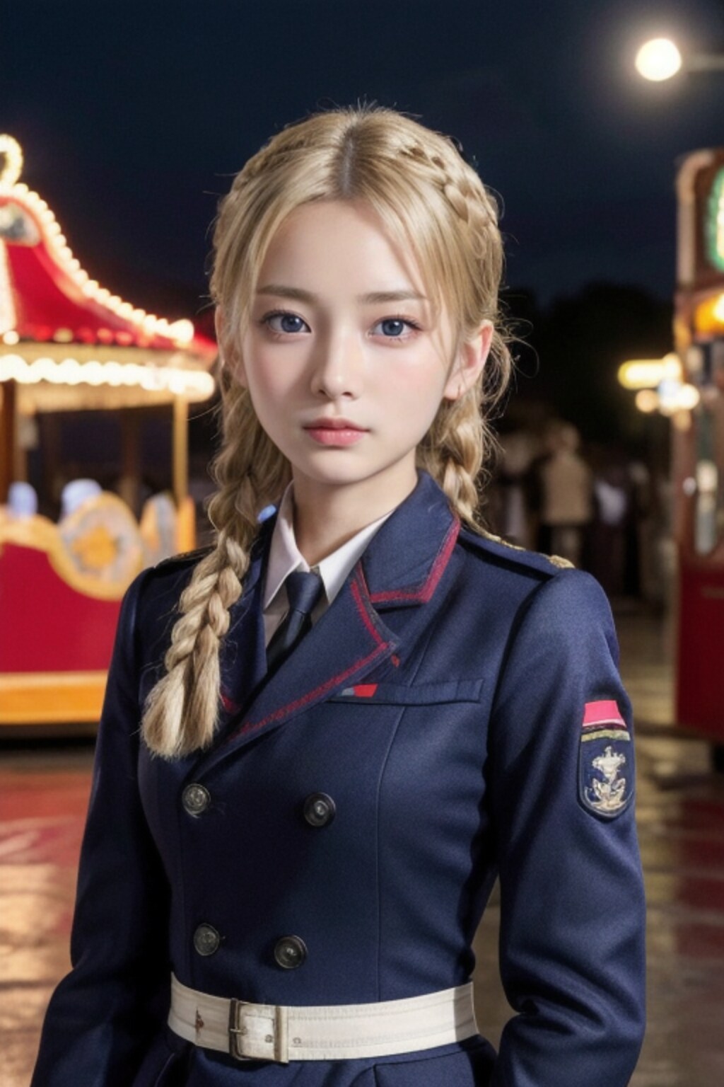 遊園地のおぱ将校