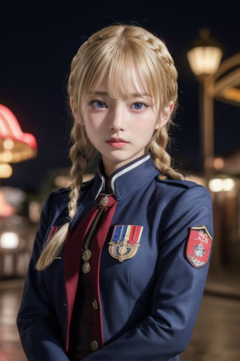 遊園地のおぱ将校