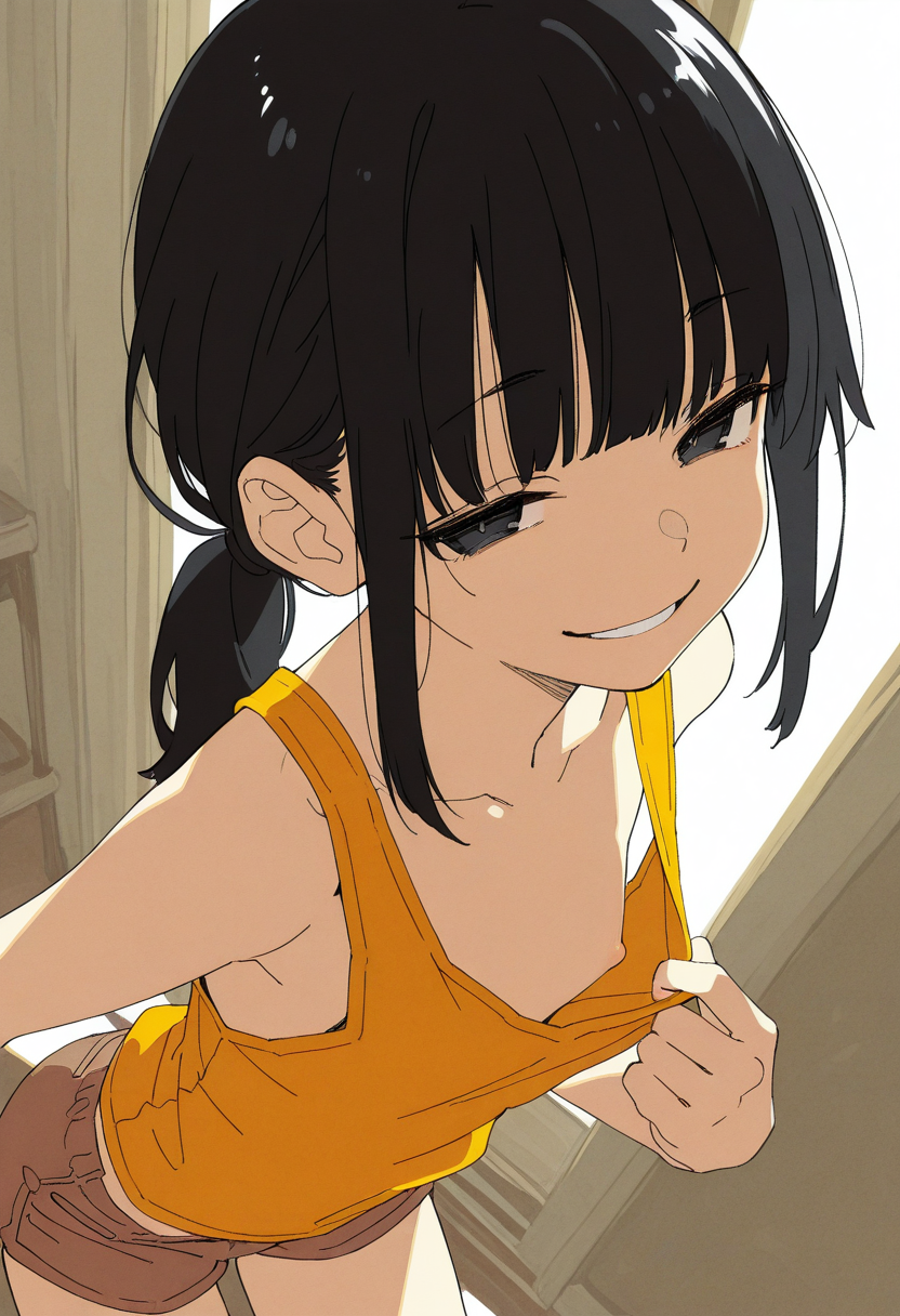 誘惑してくる娘の友達ちゃん