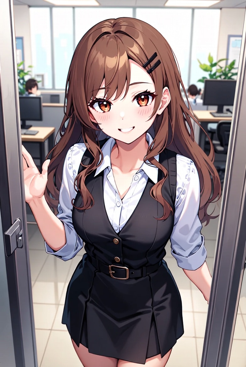 来客者への受付対応 | の人気AIイラスト・グラビア