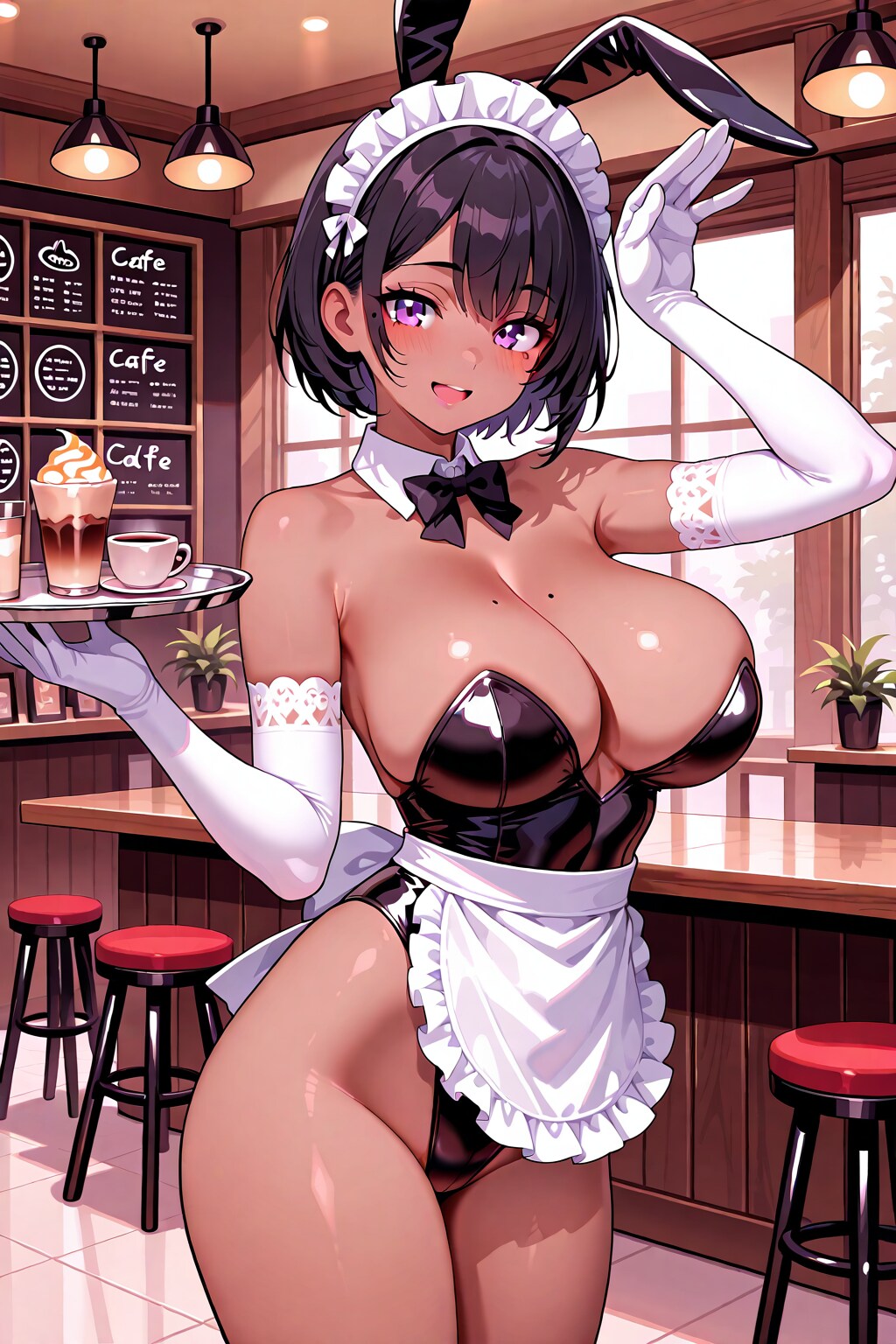 バニーカフェへようこそ〜！