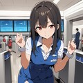 航空関係で働いてる女の子 10枚目