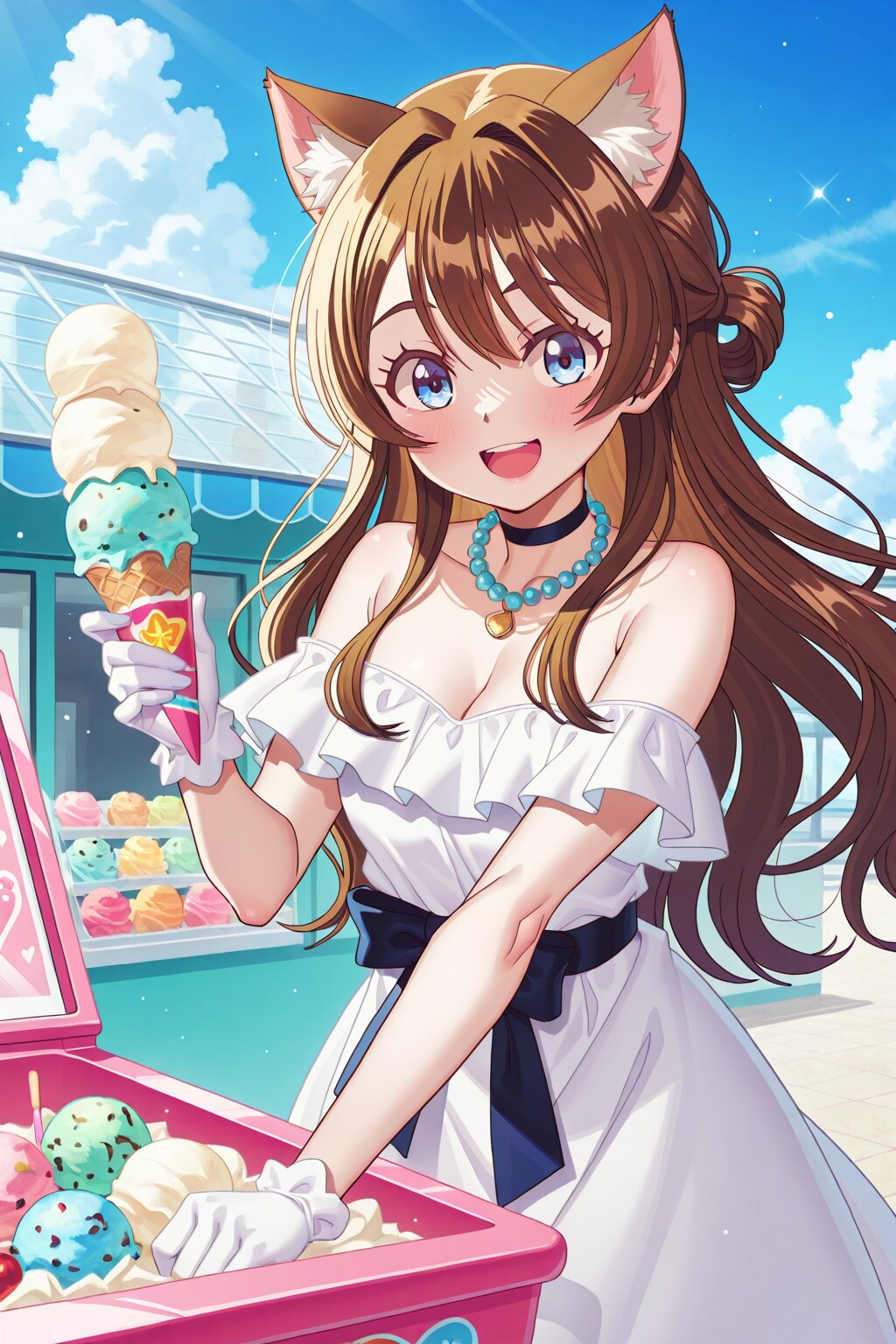 パステルカラーのアイス | の人気AIイラスト・グラビア