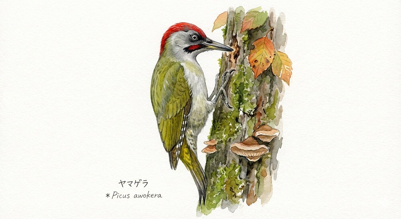 鳥(水彩画)(Gemini)(70) | の人気AIイラスト・グラビア