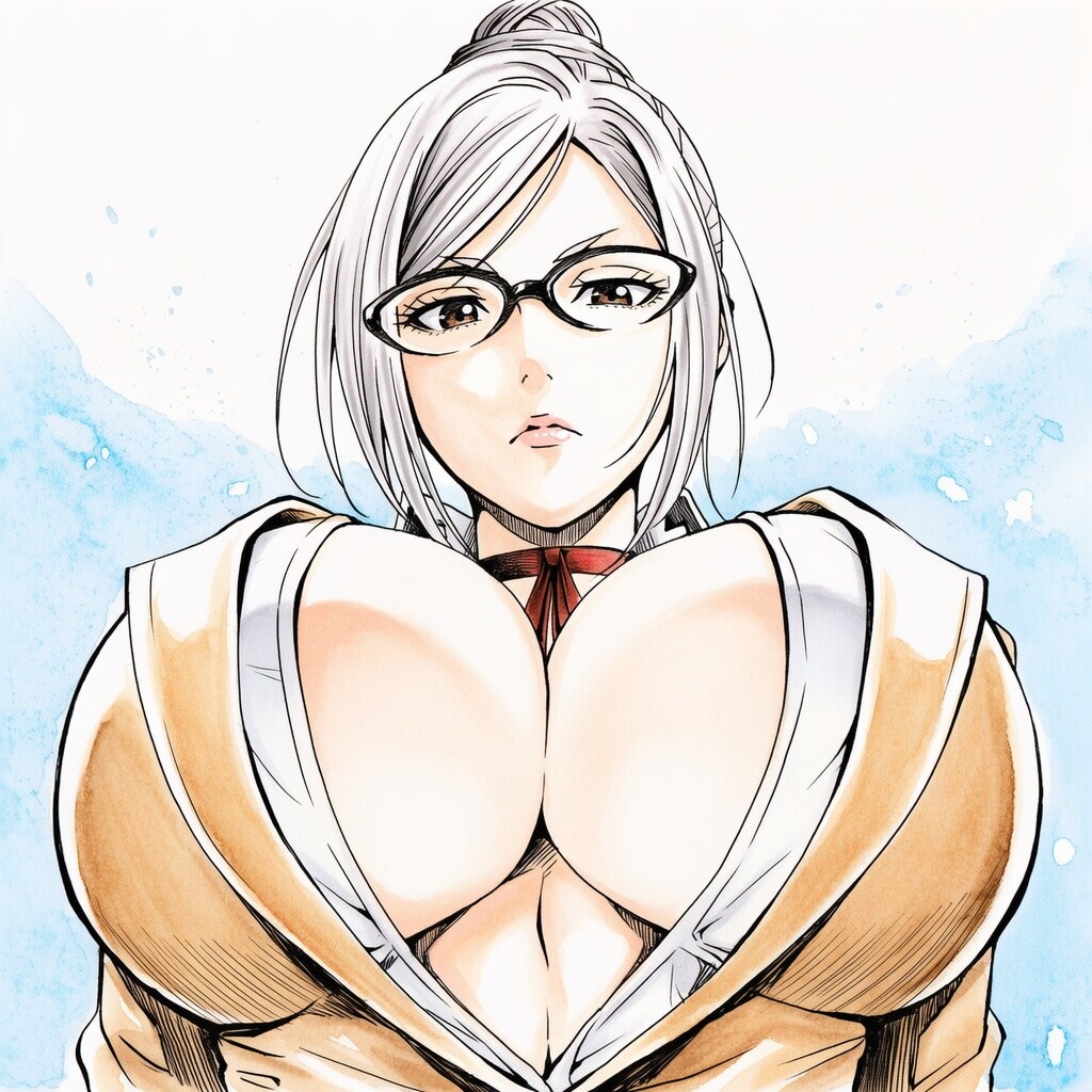 白木芽衣子のおっぱいいじり