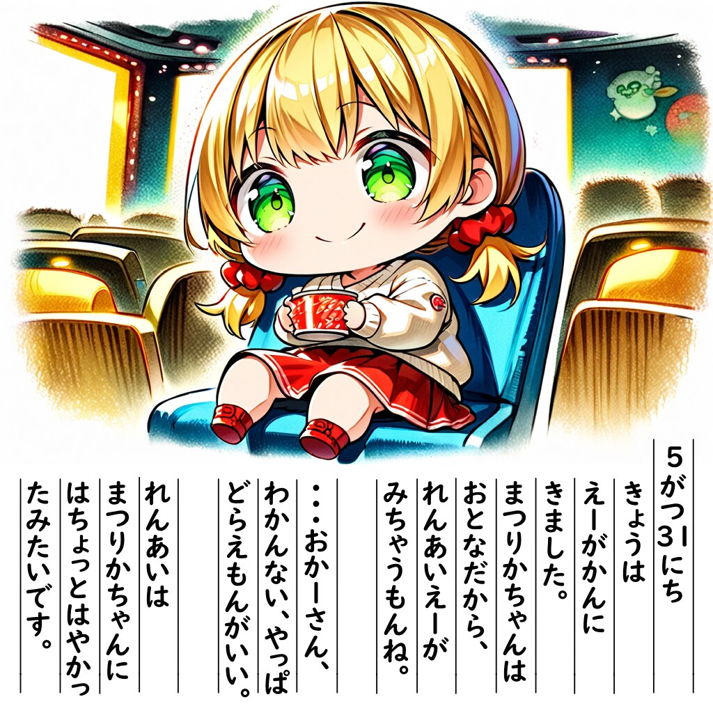 【絵日記】えーがかんです