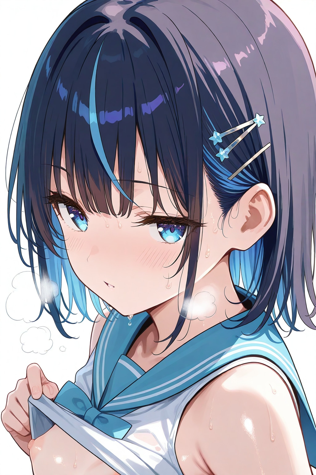 もう…あついね…