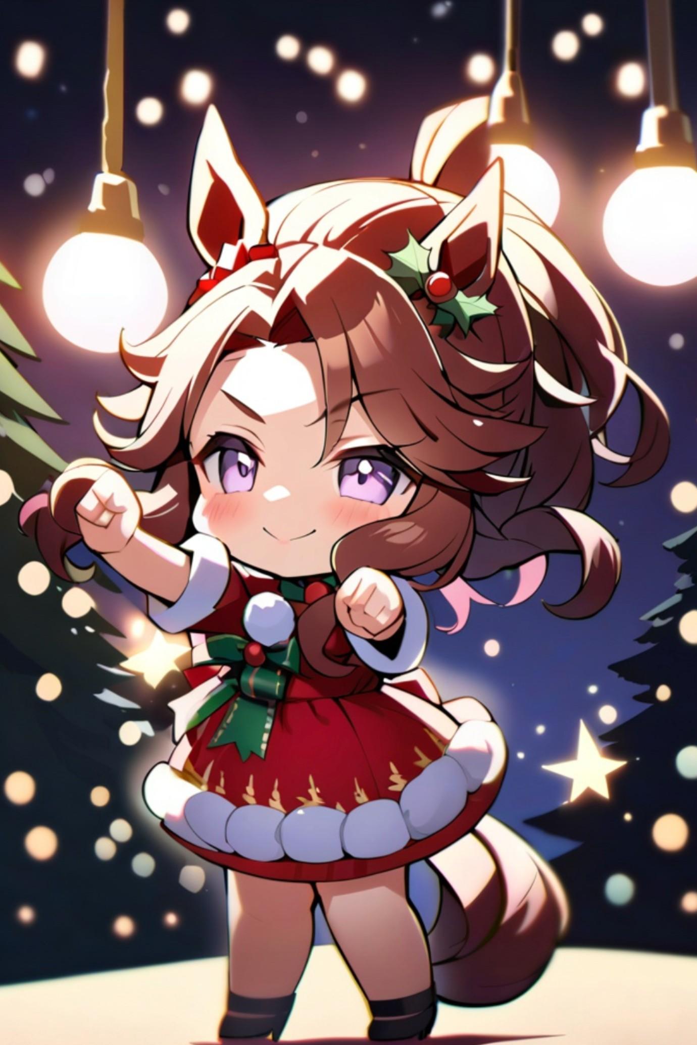 メジロパーマーのクリスマス | の人気AIイラスト・グラビア