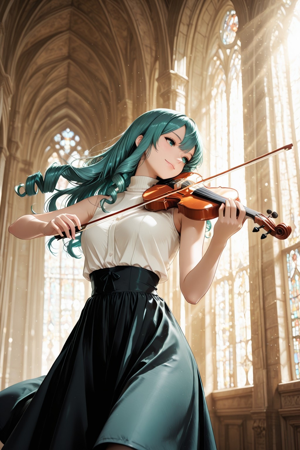 Beautiful Violinist Girl（美人なヴァイオリニスト。【海外演奏旅行篇】）