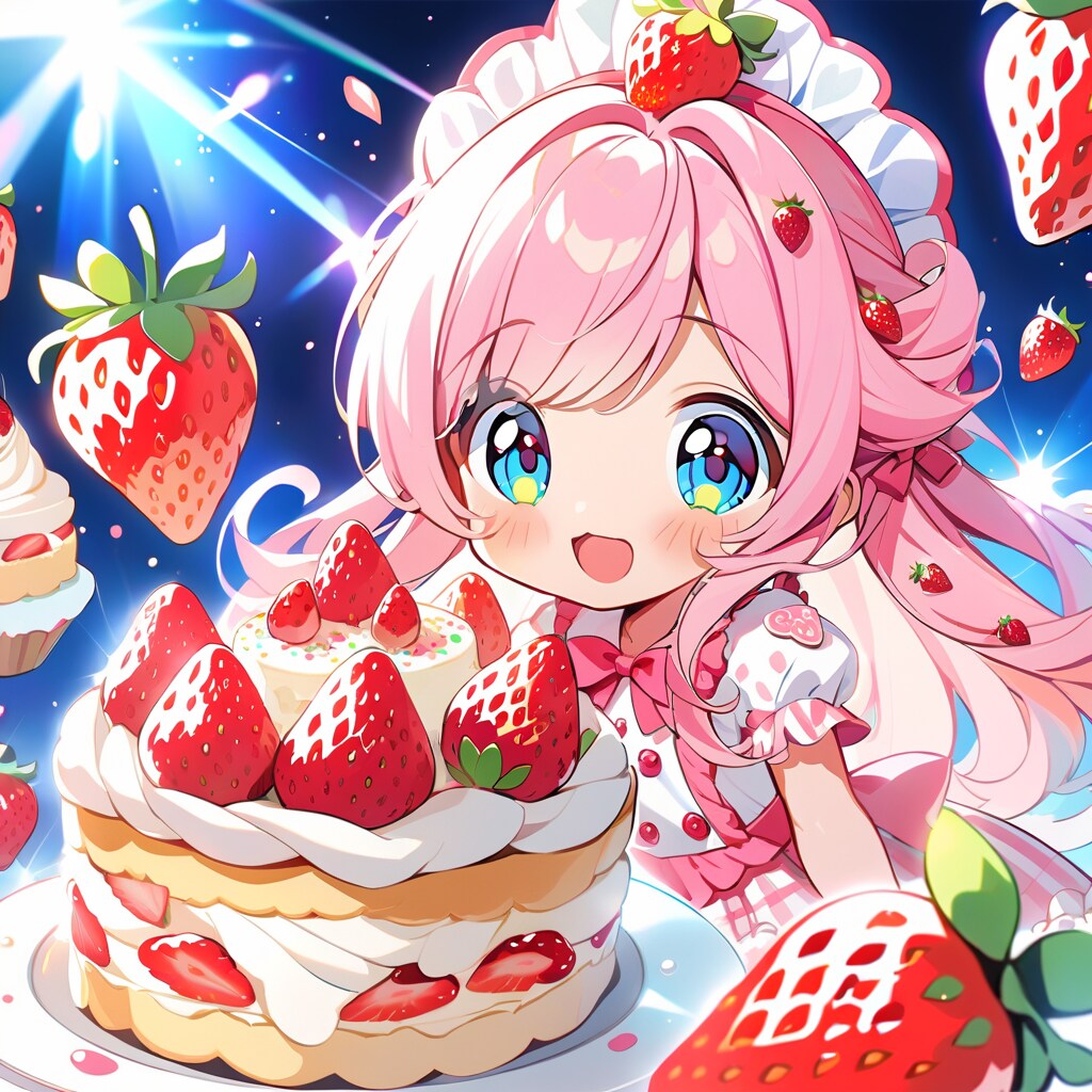 苺ショ―トちゃん | の人気AIイラスト・グラビア