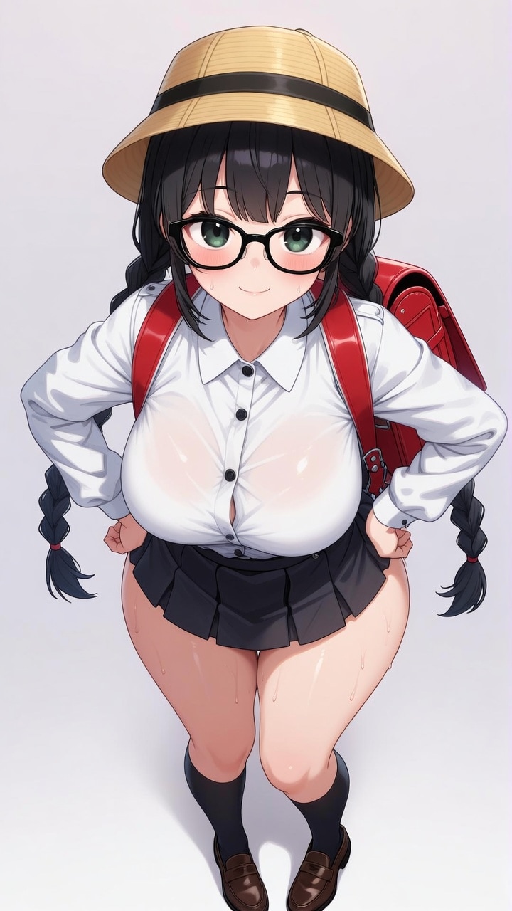 爆乳メガネランドセル