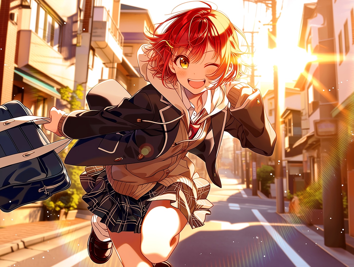 じゃあな、お疲れ！（１）niji7 | の人気AIイラスト・グラビア