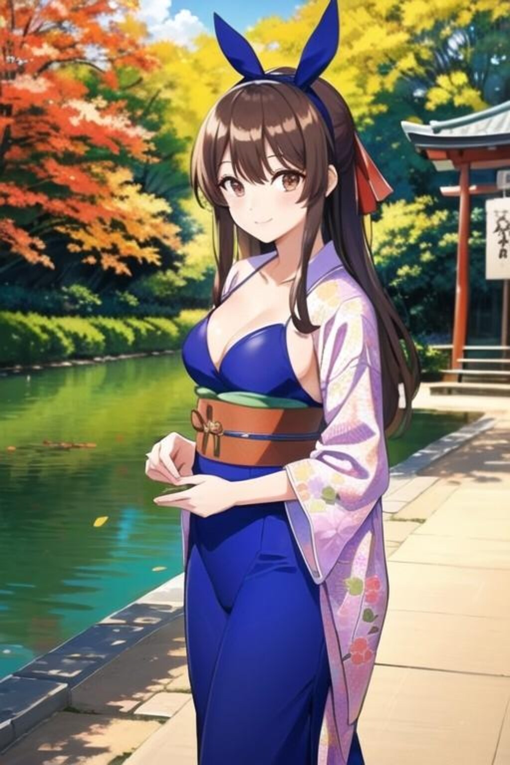 光る貴女、紅葉の京都へようこそ！