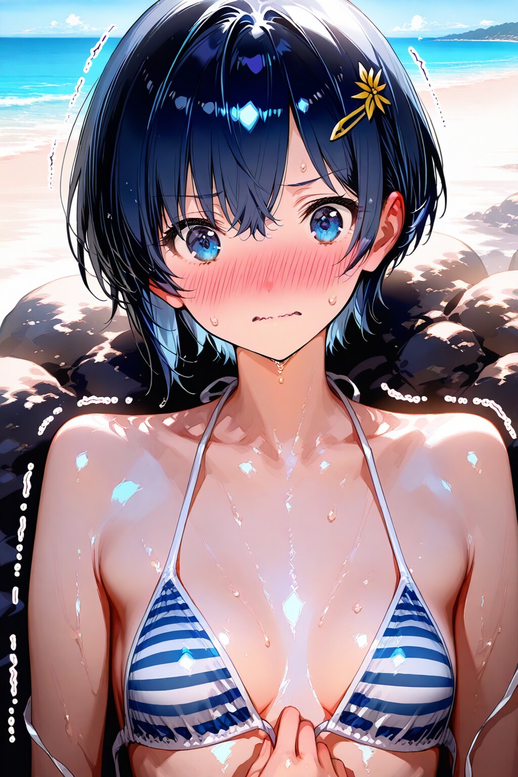 赤面する柑菜ちゃん