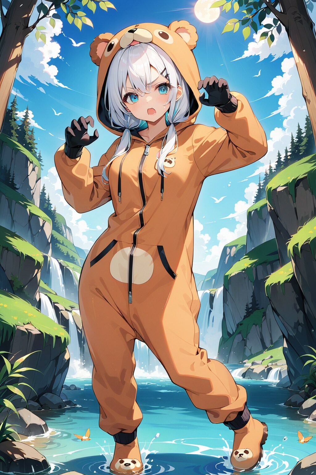 山に行ったらクマがついてきた！