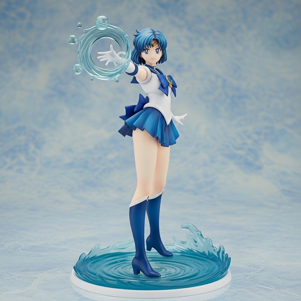 セーラー・マーキュリーのフィギュア作ってみた