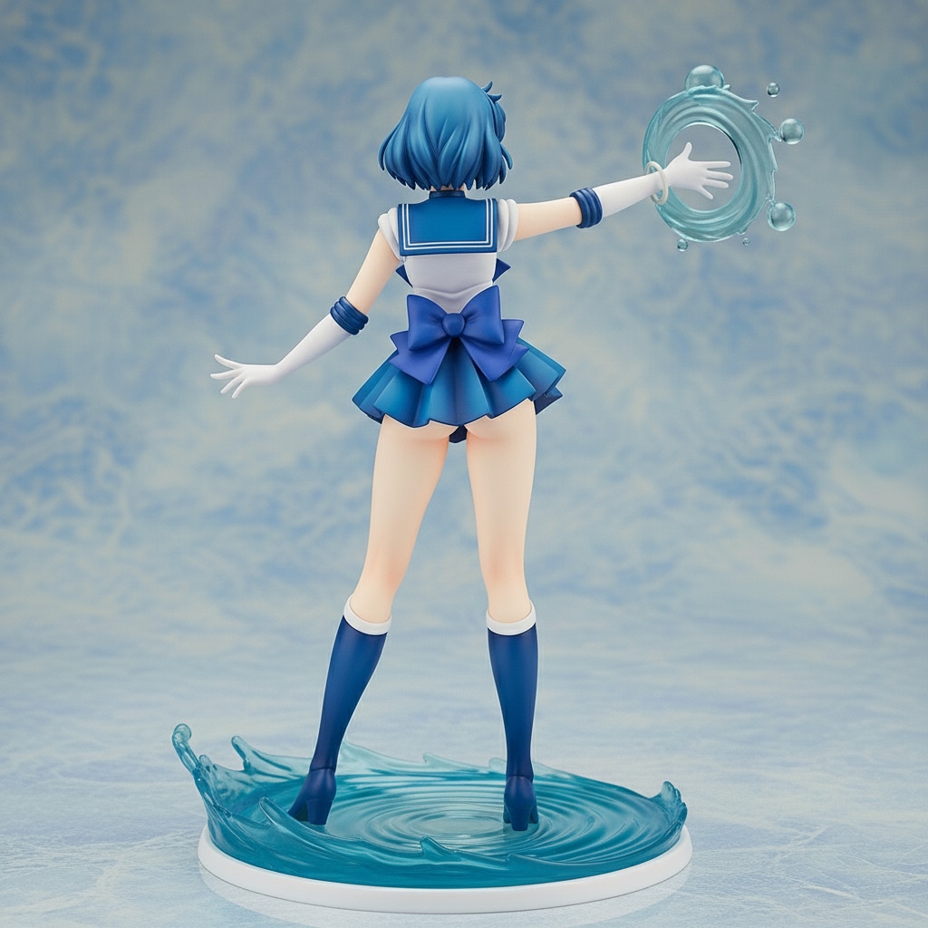 セーラー・マーキュリーのフィギュア作ってみた