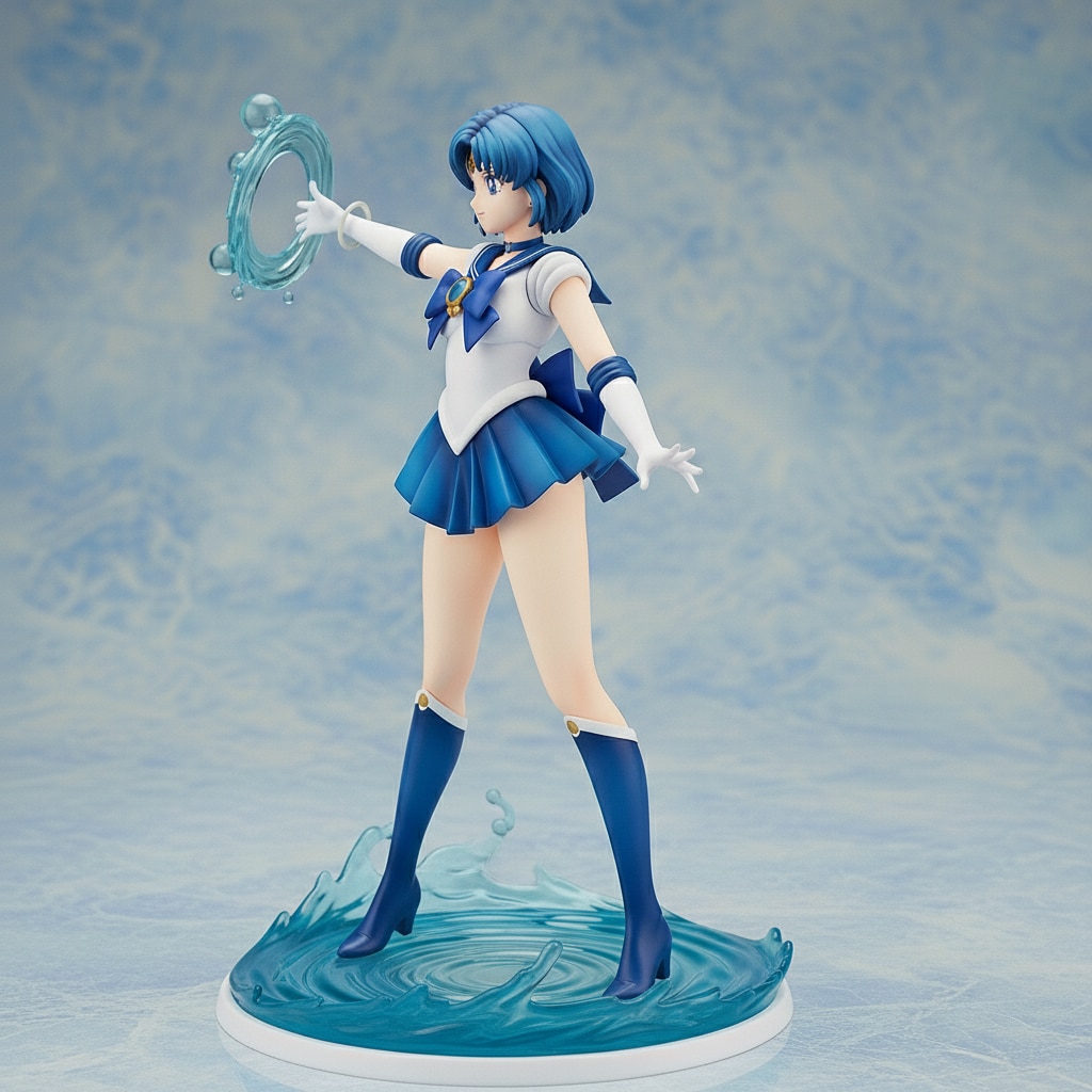 セーラー・マーキュリーのフィギュア作ってみた