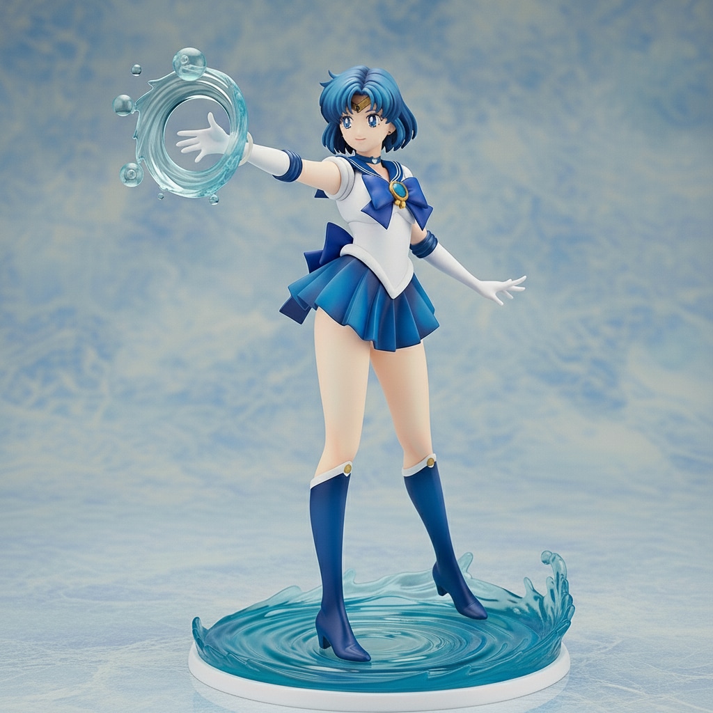 セーラー・マーキュリーのフィギュア作ってみた