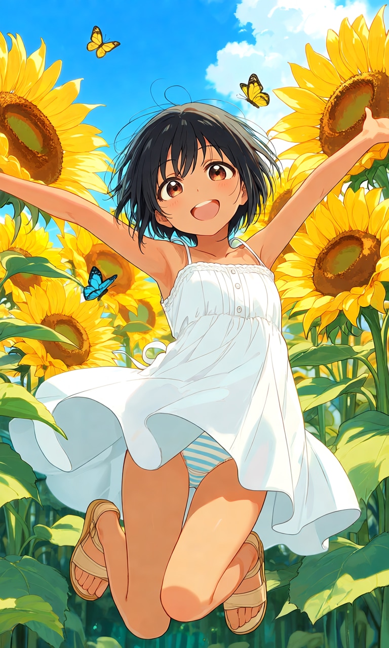 褐色 ワンピース