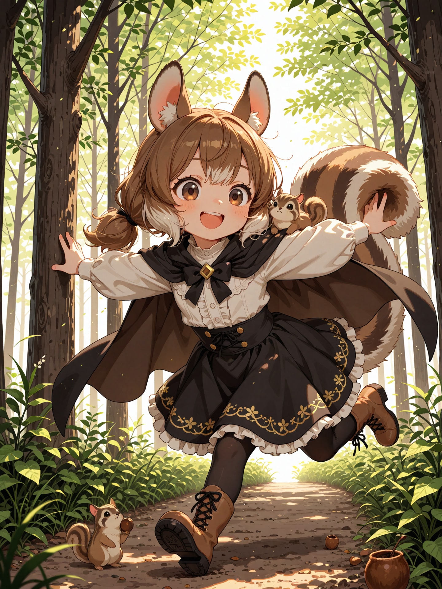 リスのシルちゃん🐿️ | の人気AIイラスト・グラビア