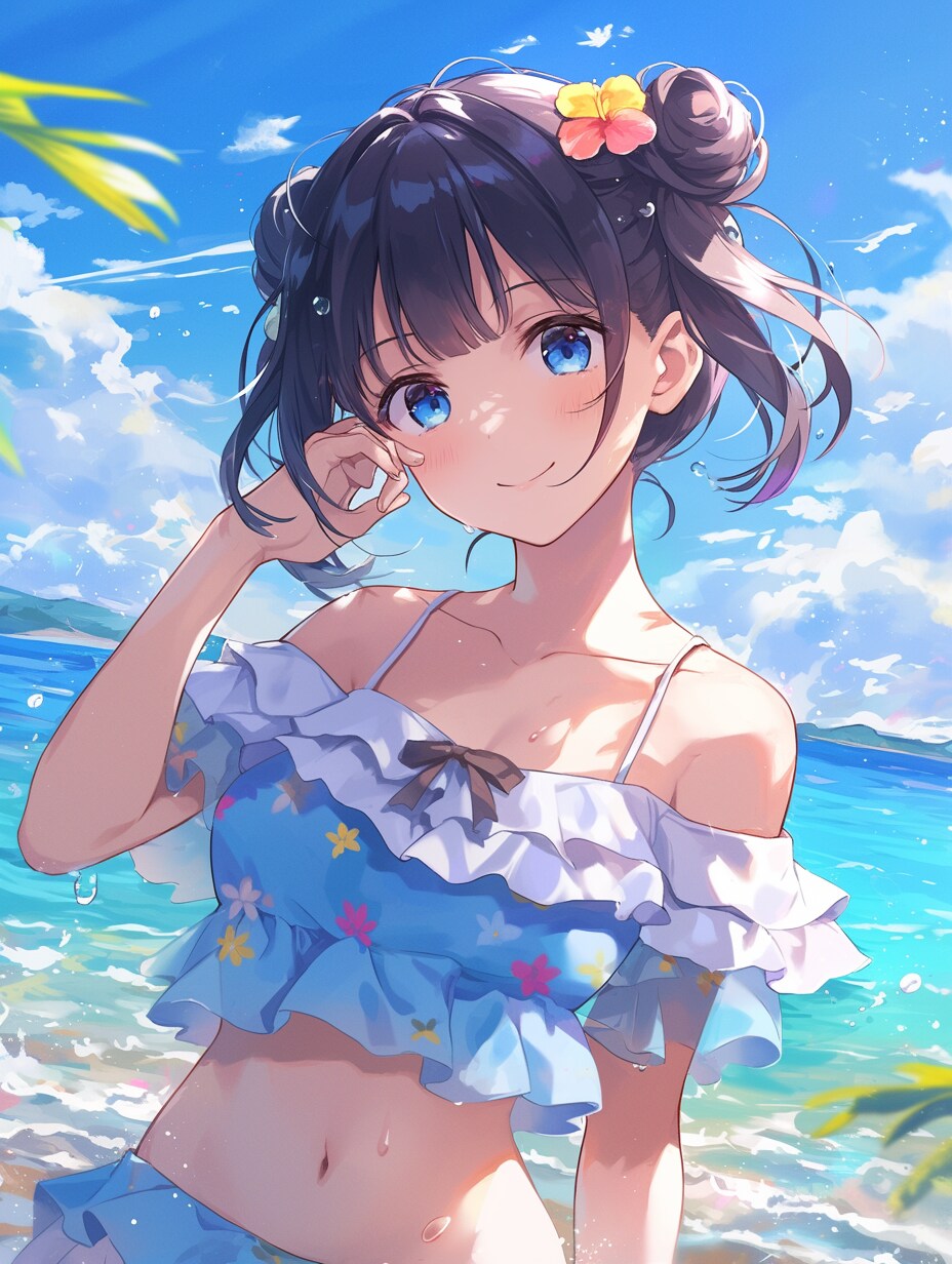おだんごちゃん🍡✨の夏21 | の人気AIイラスト・グラビア