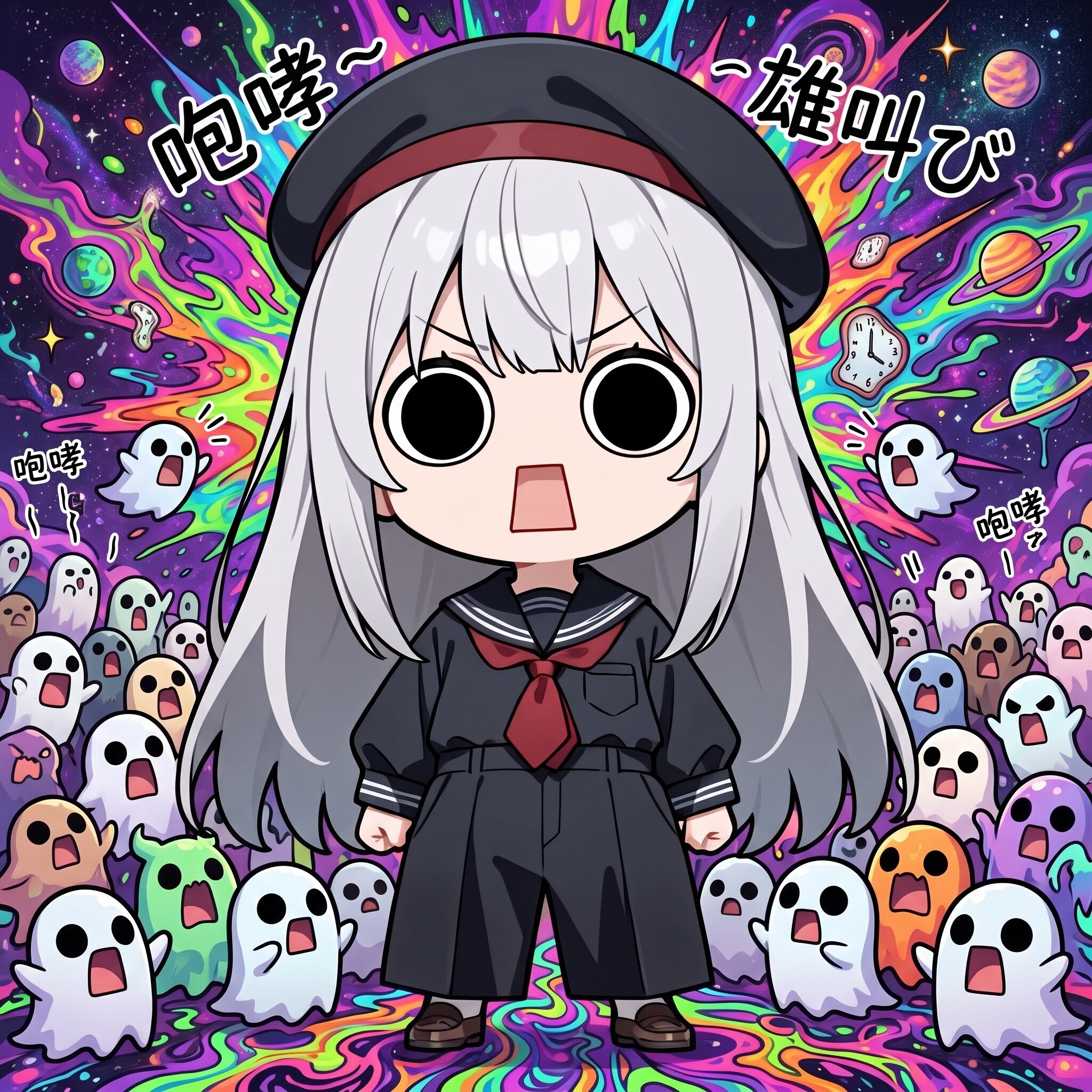 測りかねるサイケデリックえらいこっちゃ嬢 | の人気AIイラスト・グラビア