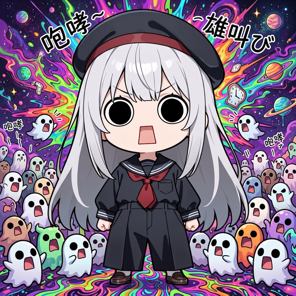 測りかねるサイケデリックえらいこっちゃ嬢