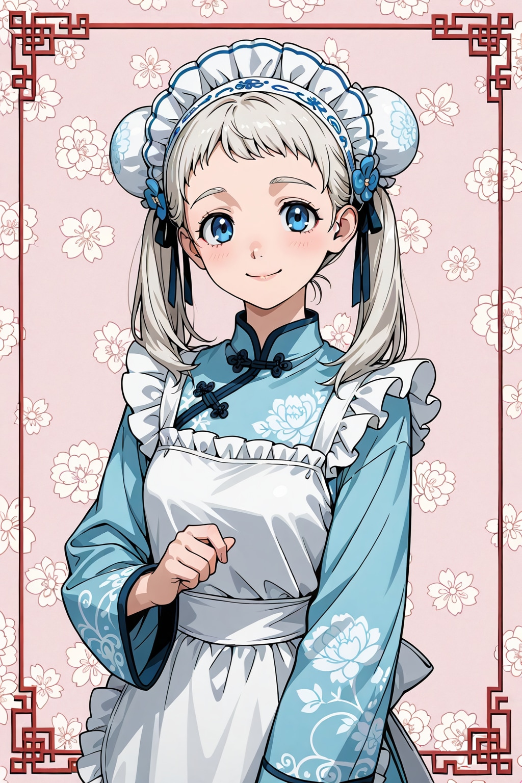 チャイナドレスメイド白ちゃん