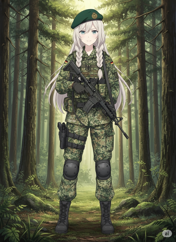 木漏れ日のイェーガー | の人気AIイラスト・グラビア