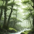 神秘の森 2枚目