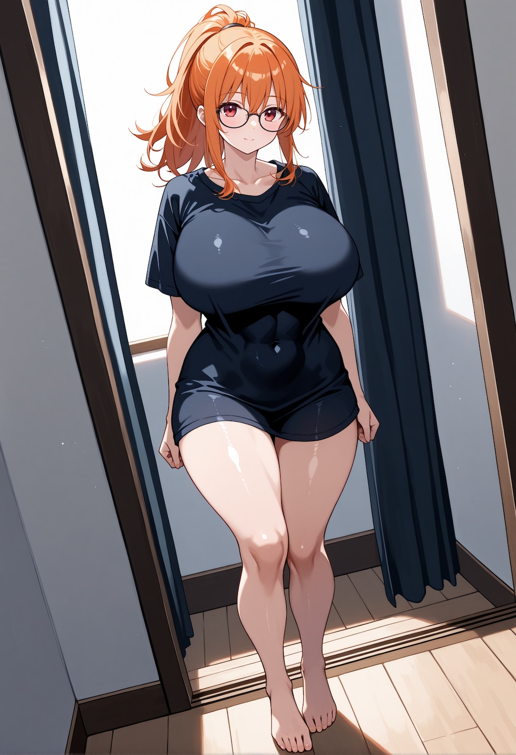 【今日の腹筋】オーバーサイズなのに