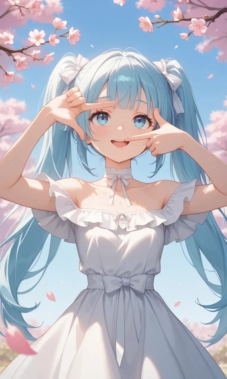 「ミクの日」と「指フレーム」微妙