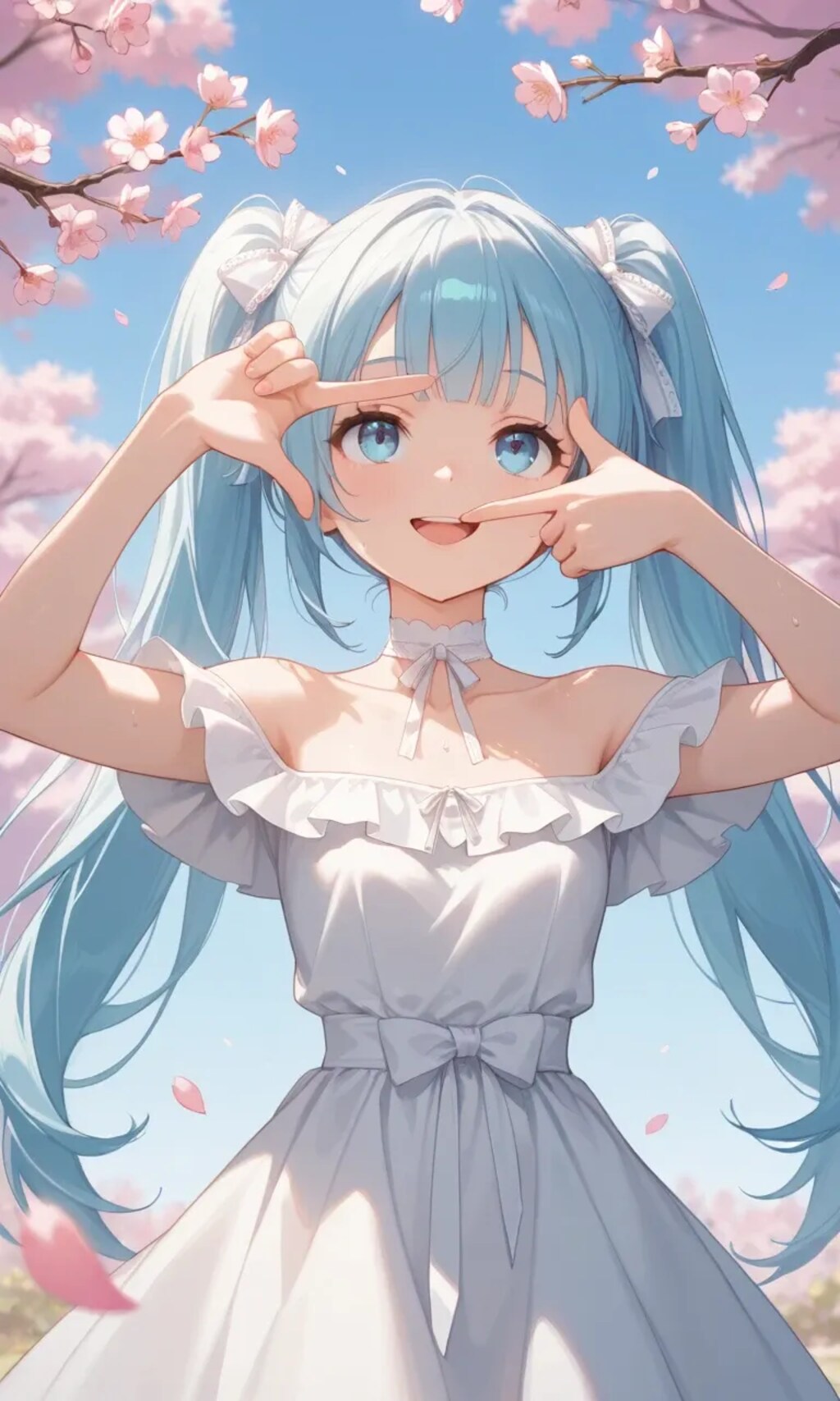「ミクの日」と「指フレーム」微妙