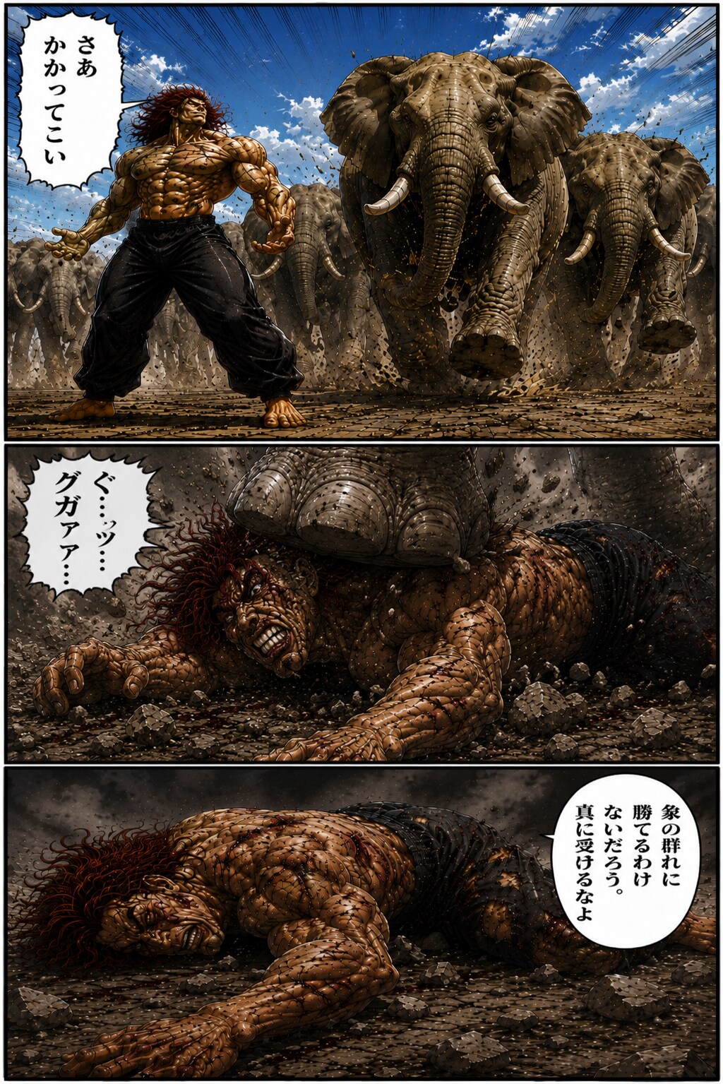 地上最強の生物3 | の人気AIイラスト・グラビア