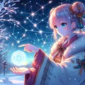 冬の星座と女の子★(5枚) 2枚目