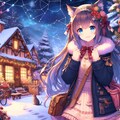冬の星座と女の子★(5枚) 3枚目