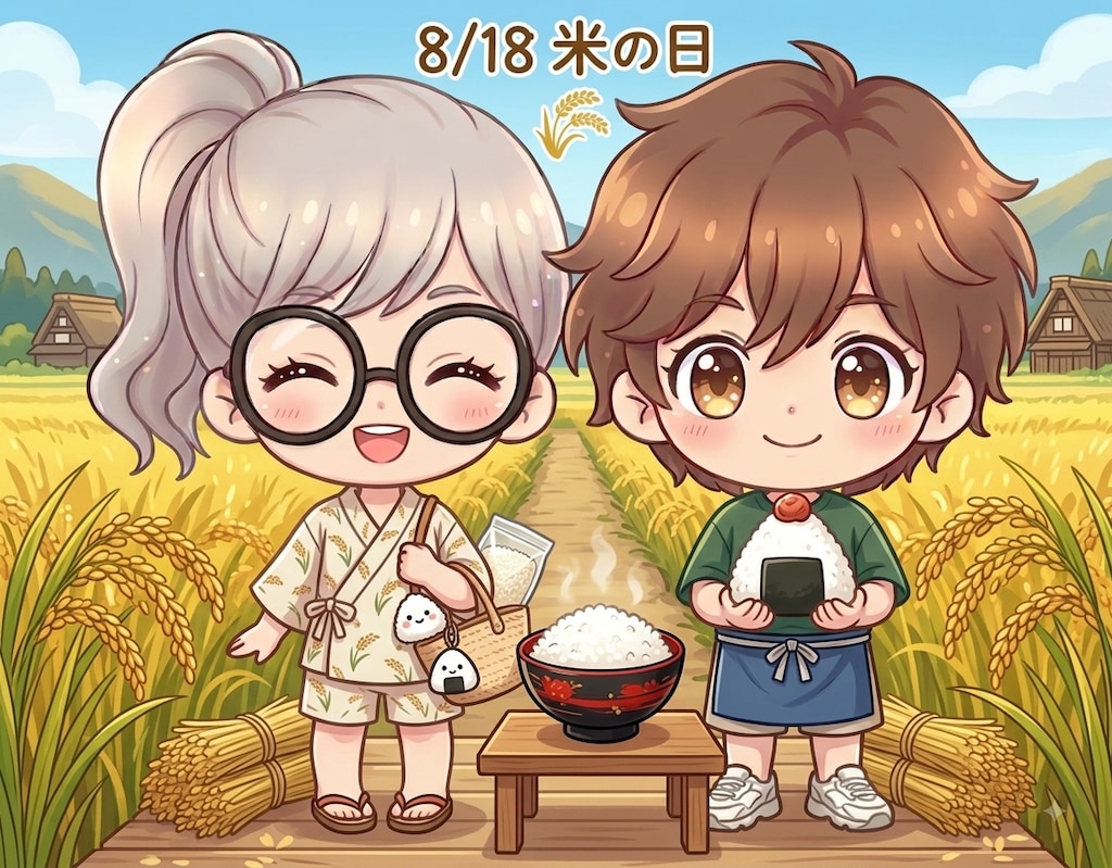 今日は「米の日」