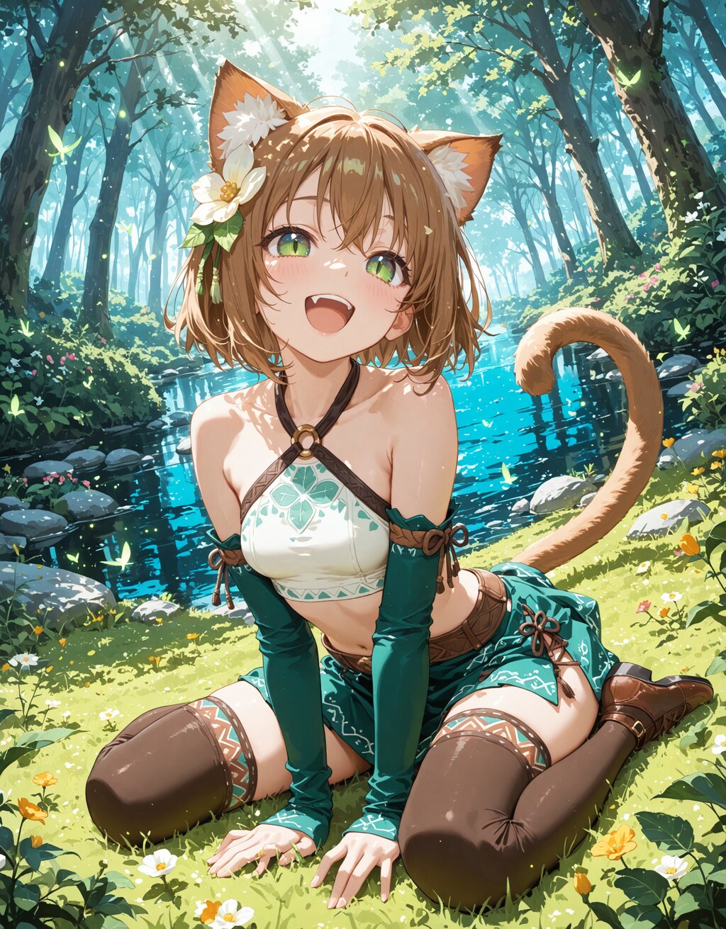 ニーアの絶対領域