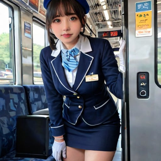客室乗務員（鉄道娘）