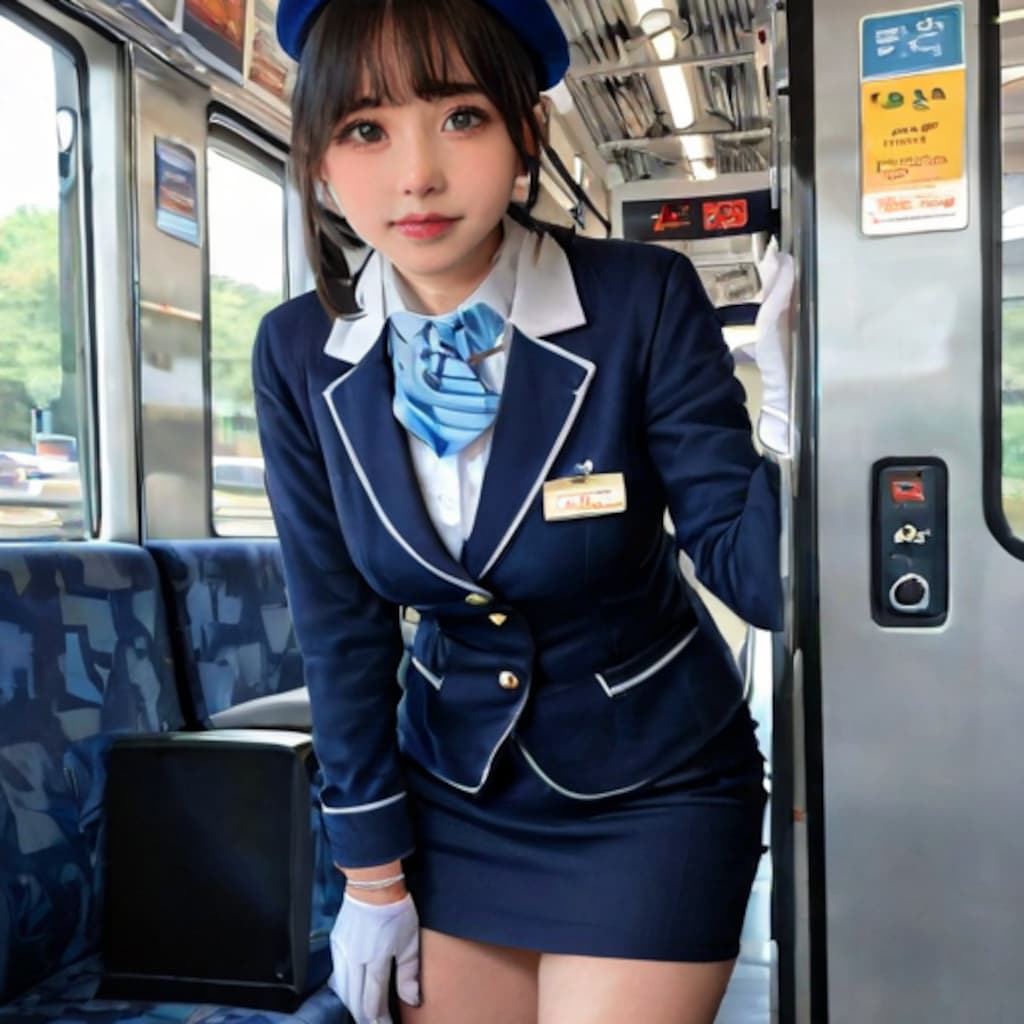 客室乗務員（鉄道娘）