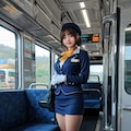 客室乗務員（鉄道娘） 5枚目