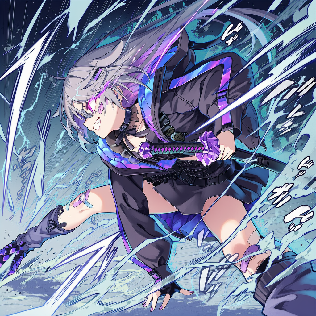 ビジュちゃんのかっこいいポーズ！