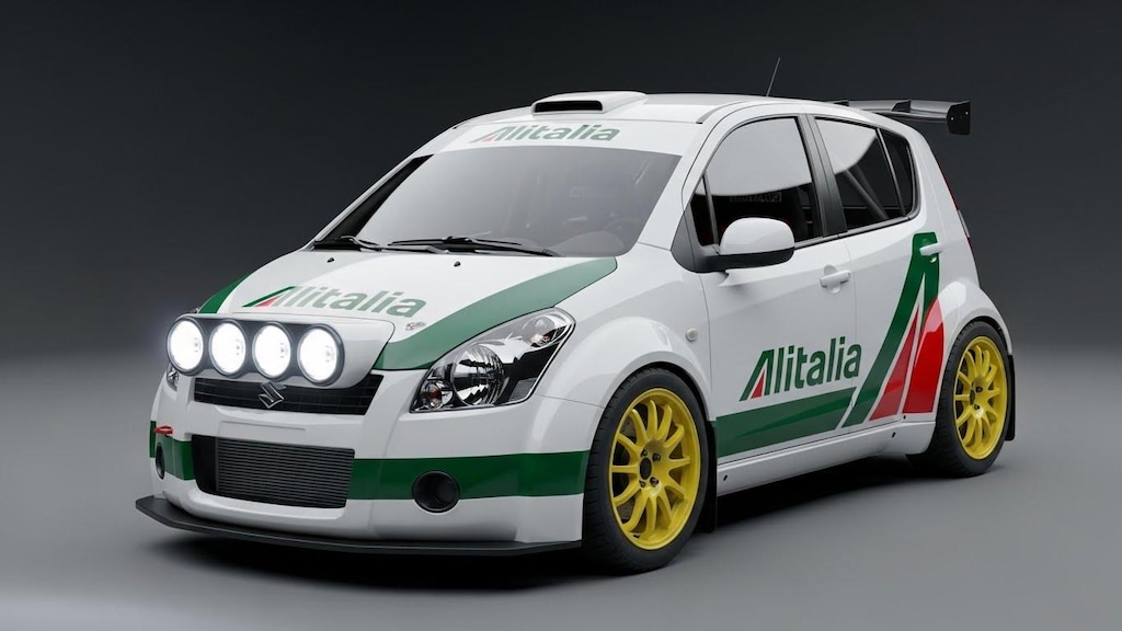 スズキスプラッシュラリーカー