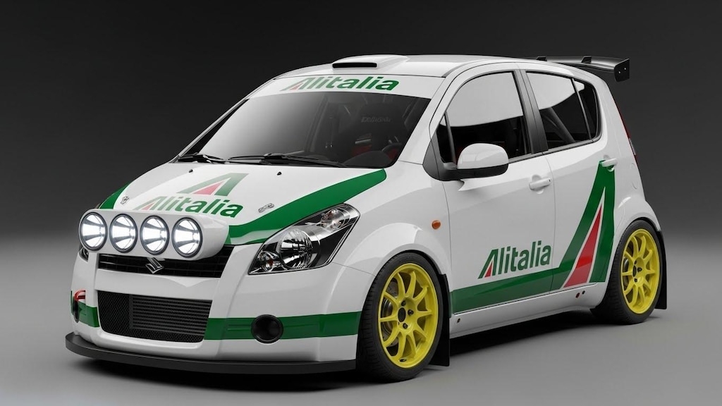 スズキスプラッシュラリーカー