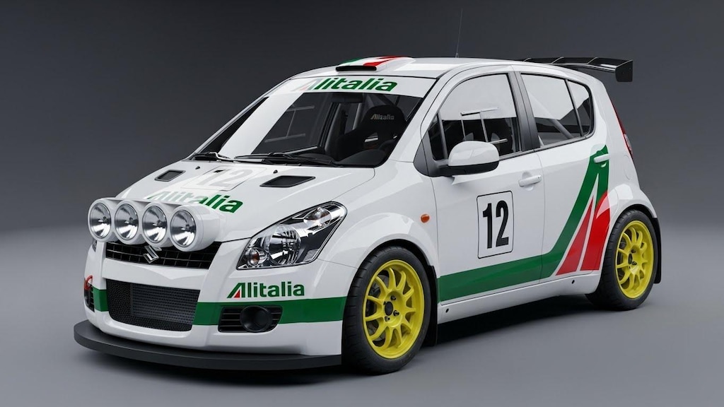 スズキスプラッシュラリーカー