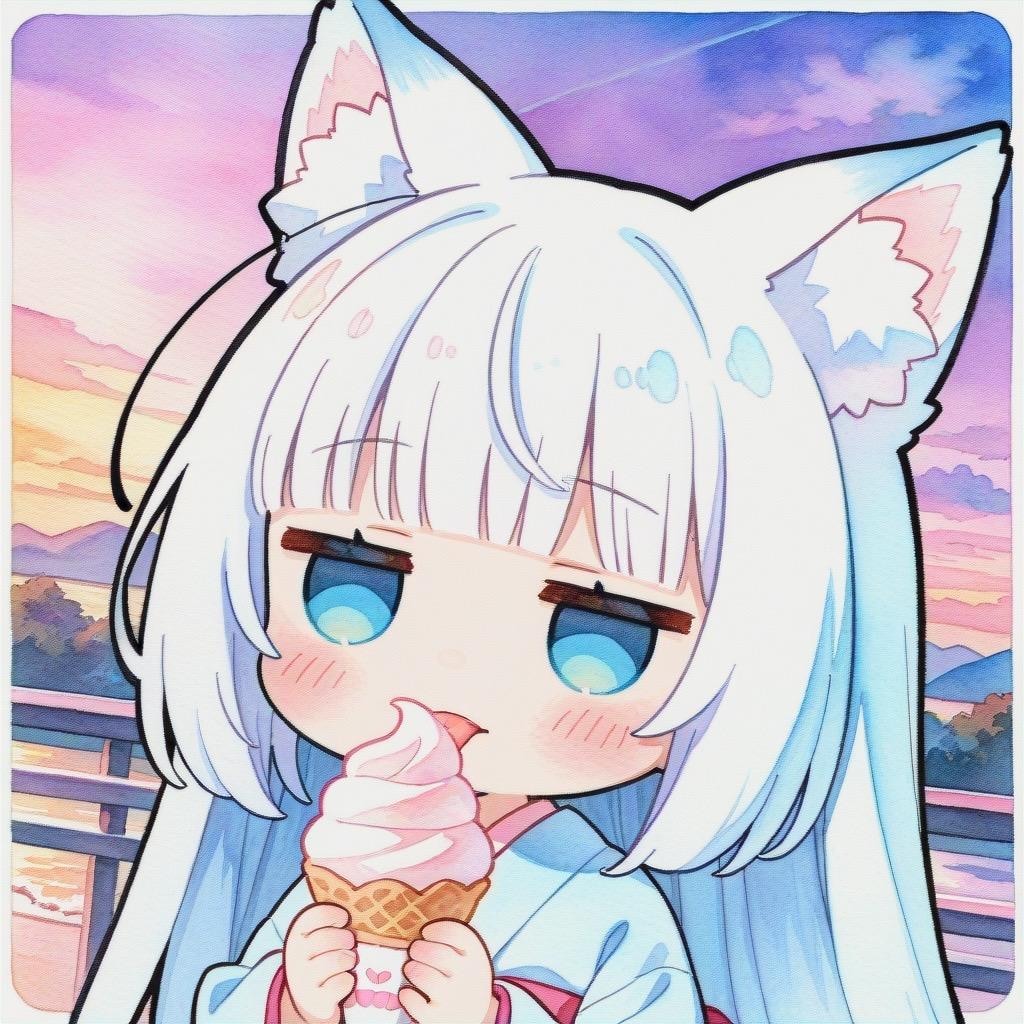 食べるきつねっ娘