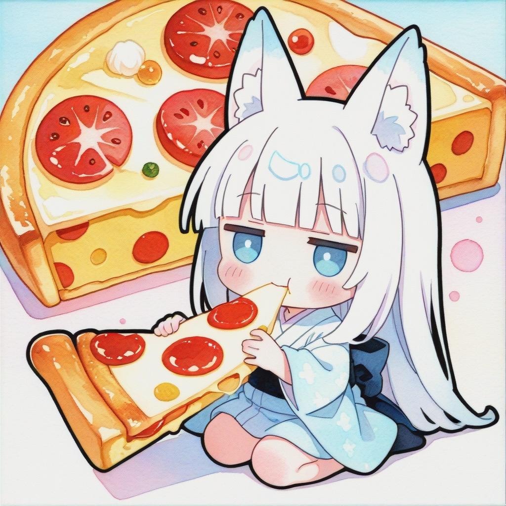 食べるきつねっ娘