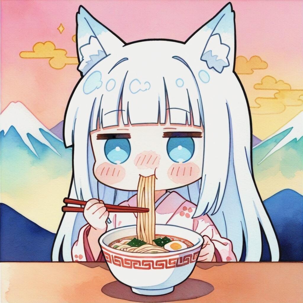 食べるきつねっ娘