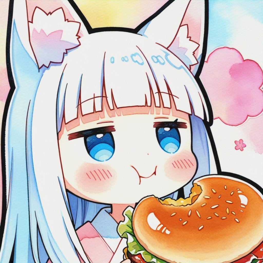 食べるきつねっ娘